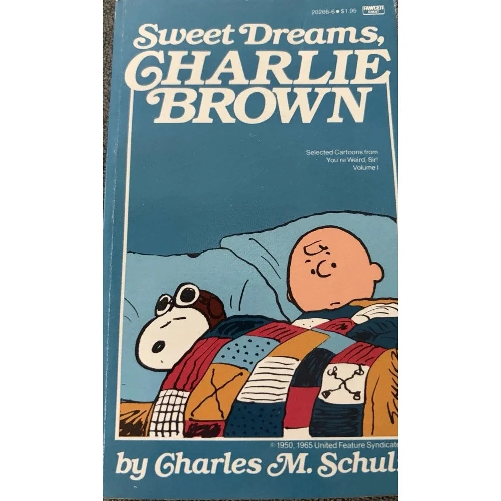 Lot of 4 Peanuts Charlie Brown Paperback Books Charles M Schulz Snoopy Fawcett